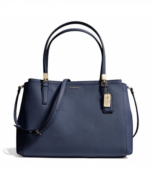 Mature Female Coach Stanton Carryall In Crossgrain Leather ...