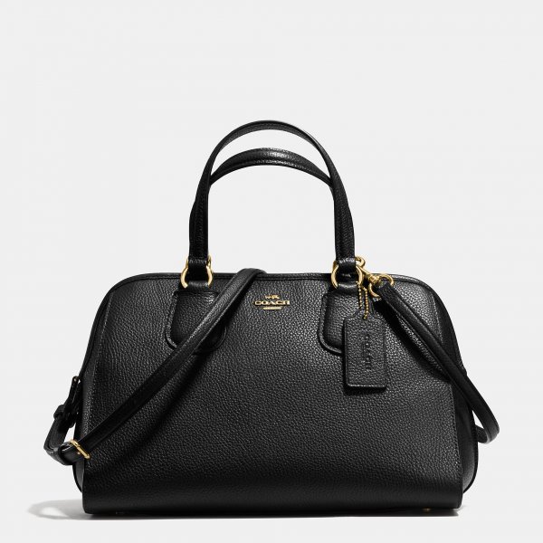 New Leather Coach Nolita Satchel In Pebble Leather [coach20211996 ...