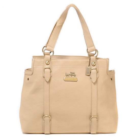 Coach Logo Medium Ivory Totes ATE [coach20211142] - $59.39 : Coach ...