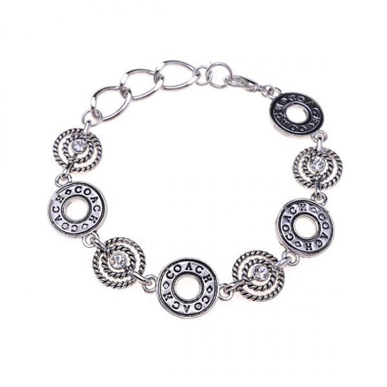 Coach Open Circles Silver Bracelets ALG [coach20211494] - $23.69 ...