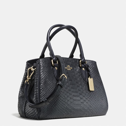 Coach Outlet Mini Empire Carryall In Stamped Snakeskin Leather ...