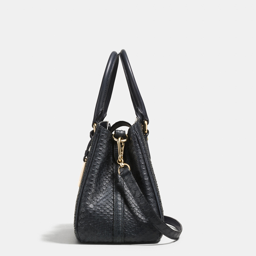 Coach Outlet Mini Empire Carryall In Stamped Snakeskin Leather ...