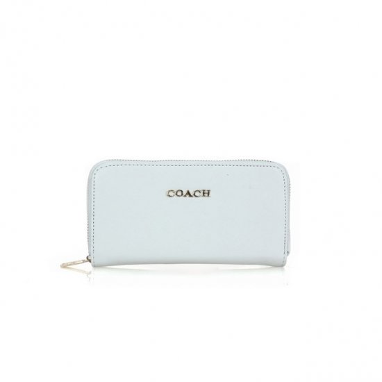 Coach Zip In Saffiano Small White Wallets FFI [coach20211848] - $36.44 ...