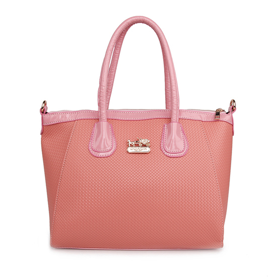 Coach City Signature Medium Pink Satchels BSM [coach20210381] - $59.39 ...