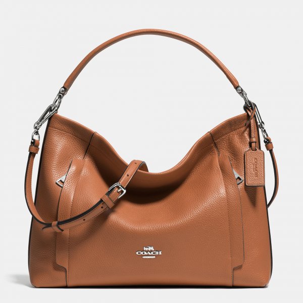 Fashion Decorative Coach Scout Hobo In Pebble Leather [coach20211892 ...